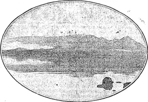 A TYPICAL SCENE. New Zealand abounds in lakescapes, with wonderful reflections. (Feilding Star, 25 November 1911)
