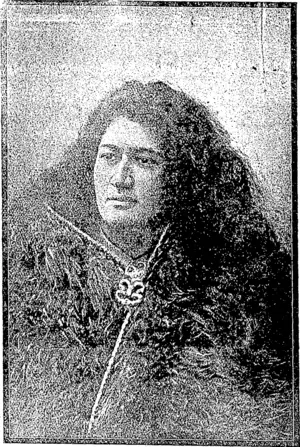 A MAORI BEAUTY, (Feilding Star, 16 December 1911)