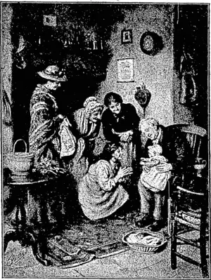 FAMILY AVORSHIP." A reproduction of J. Clark's intercs ting painting, presented by Messrs Pears. (Feilding Star, 23 December 1911)