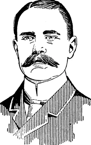 Colonel Yoiiughusbaiid. (Grey River Argus, 30 April 1904)