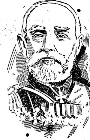 General Liniervitsch. (Grey River Argus, 30 July 1904)