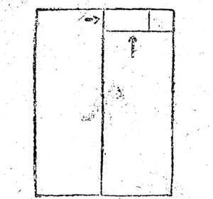 Ground flan of .Poultry House and Divided Plot. : (Grey River Argus, 16 August 1913)