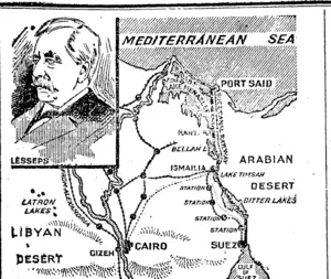 Suez: The Gfrsates* of EngineeHpg Wort s (Southland Times, 28 October 1905)