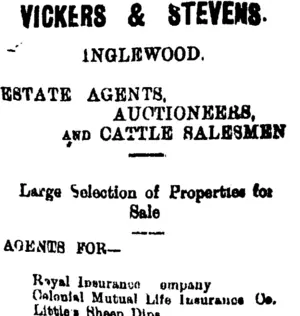 Page 4 Advertisements Column 7 (Taranaki Daily News 24-4-1900)