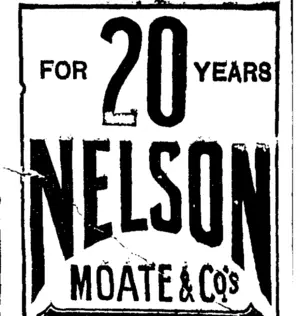 Page 3 Advertisements Column 6 (Taranaki Daily News 21-6-1900)