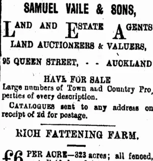 Page 4 Advertisements Column 2 (Taranaki Daily News 29-10-1900)
