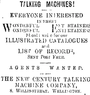 Page 4 Advertisements Column 3 (Taranaki Daily News 21-6-1902)