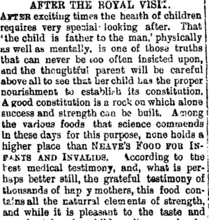 Page 4 Advertisements Column 2 (Taranaki Daily News 23-4-1903)