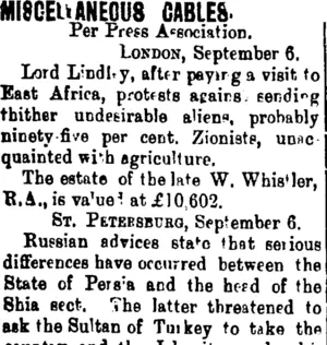UNKNOWN (Taranaki Daily News 8-9-1903)