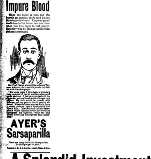 Page 4 Advertisements Column 1 (Taranaki Daily News 30-7-1904)