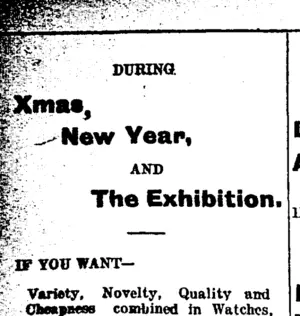 Page 2 Advertisements Column 1 (Taranaki Daily News 7-1-1905)