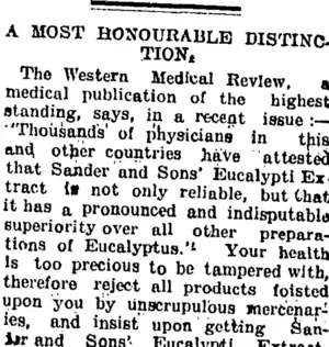 Page 2 Advertisements Column 6 (Taranaki Daily News 7-1-1905)