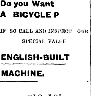 Page 2 Advertisements Column 2 (Taranaki Daily News 9-1-1905)