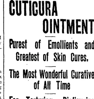Page 4 Advertisements Column 3 (Taranaki Daily News 9-1-1905)