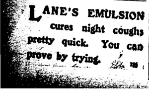 Page 4 Advertisements Column 1 (Taranaki Daily News 14-1-1905)