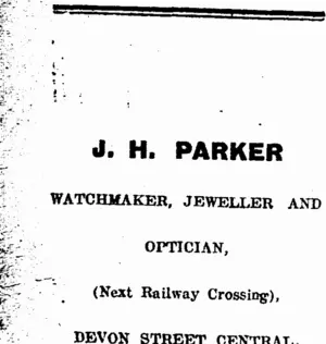 Page 2 Advertisements Column 1 (Taranaki Daily News 17-1-1905)