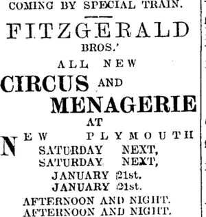 Page 3 Advertisements Column 1 (Taranaki Daily News 18-1-1905)