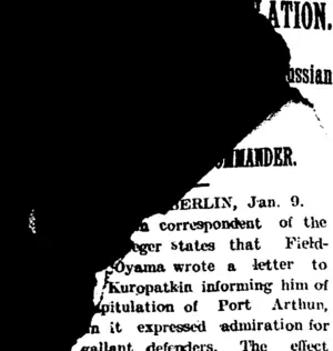 UNKNOWN (Taranaki Daily News 11-1-1905)