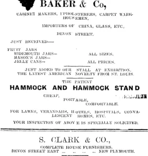 Page 4 Advertisements Column 5 (Taranaki Daily News 12-1-1905)