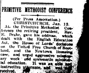 Page 2 Advertisements Column 5 (Taranaki Daily News 13-1-1905)