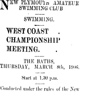 Page 4 Advertisements Column 4 (Taranaki Daily News 22-2-1906)