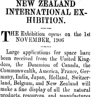Page 3 Advertisements Column 4 (Taranaki Daily News 19-4-1906)