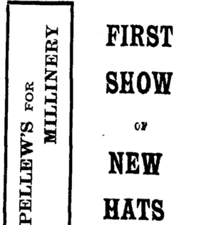 Page 1 Advertisements Column 8 (Taranaki Daily News 26-4-1906)