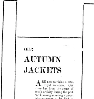 Page 3 Advertisements Column 5 (Taranaki Daily News 7-3-1907)