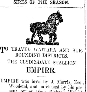 Page 4 Advertisements Column 3 (Taranaki Daily News 3-10-1907)