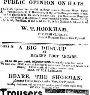 Page 2 Advertisements Column 2 (Taranaki Daily News 12-10-1907)