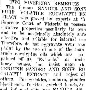 Page 2 Advertisements Column 3 (Taranaki Daily News 12-10-1907)