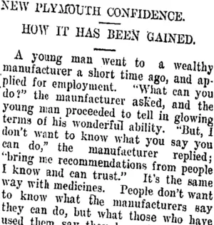 Page 3 Advertisements Column 5 (Taranaki Daily News 24-10-1907)