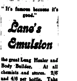 Page 4 Advertisements Column 1 (Taranaki Daily News 24-10-1907)