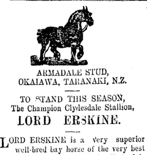 Page 4 Advertisements Column 4 (Taranaki Daily News 4-11-1907)