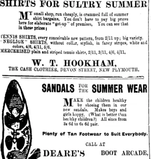 Page 2 Advertisements Column 2 (Taranaki Daily News 6-11-1907)
