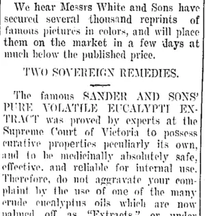 Page 2 Advertisements Column 3 (Taranaki Daily News 6-11-1907)