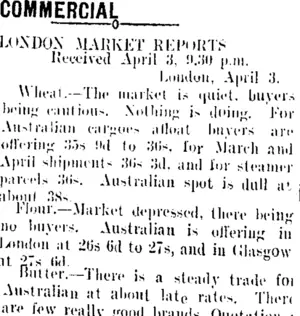 COMMERCIAL (Taranaki Daily News 4-4-1908)
