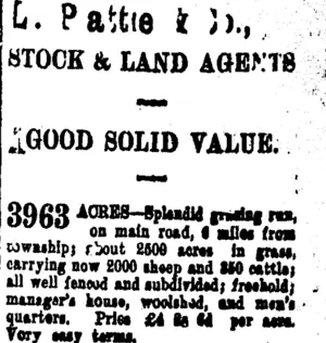 Page 1 Advertisements Column 7 (Taranaki Daily News 26-1-1909)