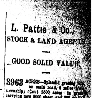 Page 1 Advertisements Column 7 (Taranaki Daily News 21-1-1909)