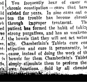 Page 3 Advertisements Column 3 (Taranaki Daily News 8-12-1909)