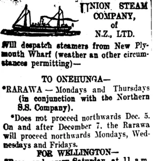 Page 2 Advertisements Column 1 (Taranaki Daily News 23-11-1910)