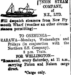 Page 2 Advertisements Column 1 (Taranaki Daily News 9-2-1911)