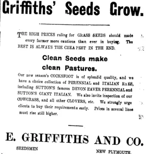 Page 7 Advertisements Column 5 (Taranaki Daily News 7-3-1911)