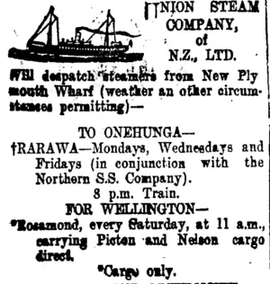 Page 2 Advertisements Column 1 (Taranaki Daily News 14-3-1911)