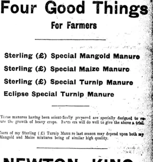 Page 3 Advertisements Column 5 (Taranaki Daily News 6-11-1911)