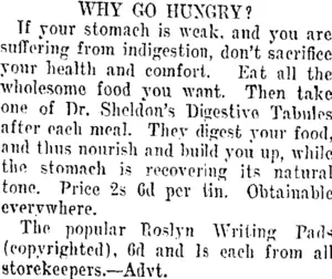 Page 5 Advertisements Column 3 (Taranaki Daily News 15-11-1911)