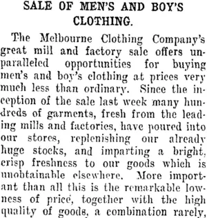 Page 5 Advertisements Column 4 (Taranaki Daily News 15-11-1911)