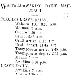 Page 8 Advertisements Column 3 (Taranaki Daily News 8-1-1913)