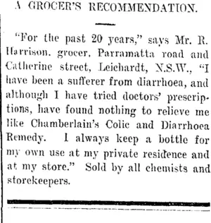 Page 3 Advertisements Column 3 (Taranaki Daily News 1-2-1913)