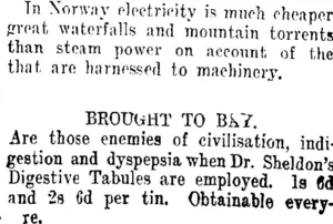 Page 2 Advertisements Column 2 (Taranaki Daily News 1-2-1913)